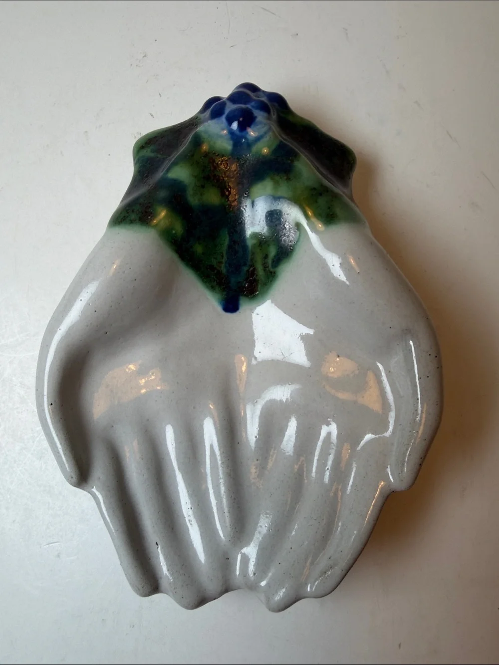 M.A. Hadley Cupped Hands Trinket Dish